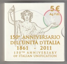 Italia -  5  EURO 2011  150°
