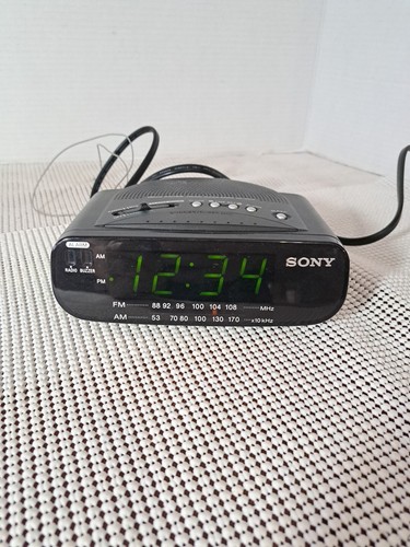 Radio sveglia sony - sveglia, am/fm