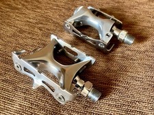 Nos OFMEGA MASTER Track Pedals 1980’s (Polished/Titanium Hardware)