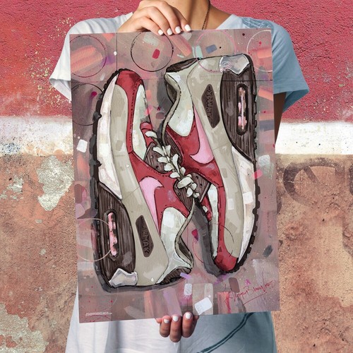 Poster nike air - air, 90