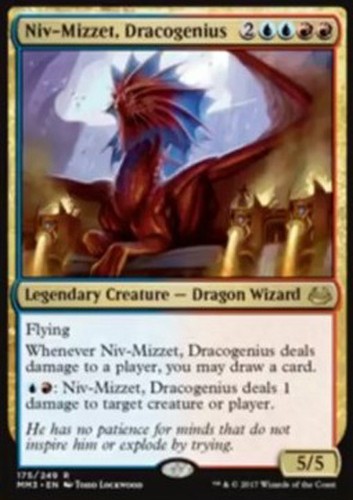 Mtg niv mizzet dracogenius - niv-mizzet,,