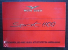 Moto Guzzi Sport 1100 prima