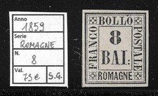 1859 - Antichi Stati - Romagne