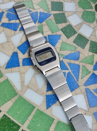 Vintage lcd digital watch - vintage,