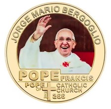 Moneda oro papa - oro, 24
