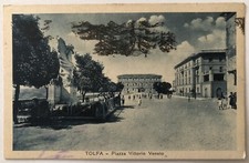 Cartolina Tolfa piazza