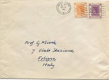 HONG KONG, ANNUL PRIMI ANNI '60, FRANCOBOLLI CINQUE CENTESIMI + DIECI CENTESIMI REGINA ELISABETTA m