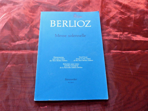 Berlioz messe solennelle - berlioz,