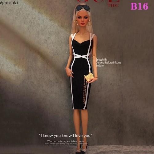 Abito slim nero bianco fatto - , a