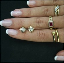 Borchie in cristallo Starburst