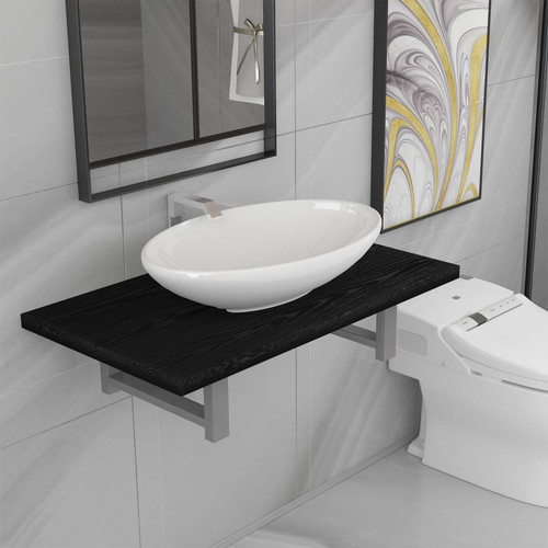Vidaxl set mobili bagno - mobili, 2