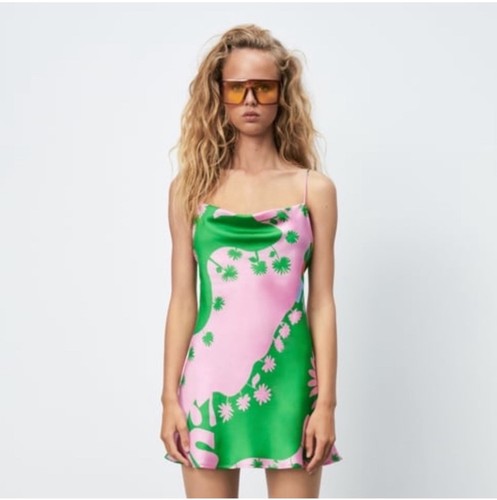 Abito slip zara effetto - slip,