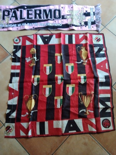 Bandiera foulard milan - milan, anni