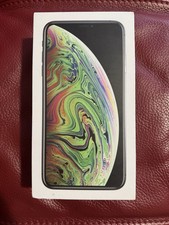 iPhone XS Max Box 64 GB grigio siderale - solo confezione originale Apple senza telefono