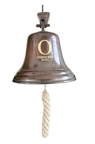 Campana nave nautica - in, ottone