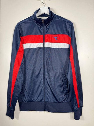 Diadora track jacket blu - diadora,