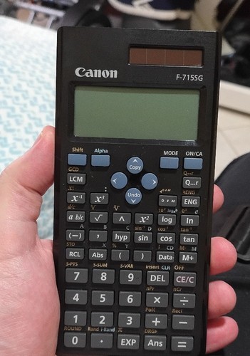 Canon calcolatrice scientifica - calcolatrice,