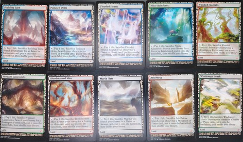 Mtg set complet de fetch - de,