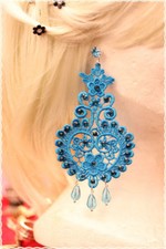 Orecchini pizzo macramè