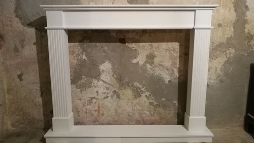 Caminetto marmo chiaro 149 - in,