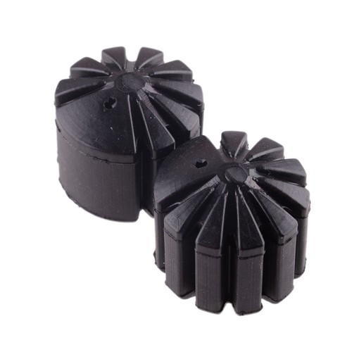 2pcs sella del pilota - 2pcs, gomma