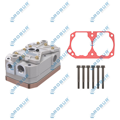 Testa cilindro compressore con