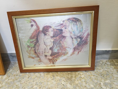 Quadro madre con bambino - quadro, –