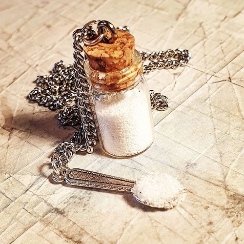 Collana barattolo zucchero - collana,
