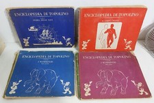 70607 Lotto 4 Album di figurine Disney - ENCICLOPEDIA DI TOPOLINO - Da Recupero
