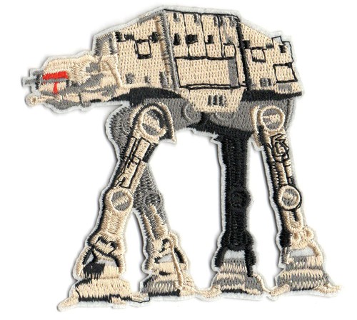 Ecusson star wars - star,
