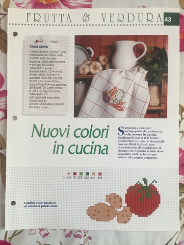 Schema punto croce ricamo - schema,