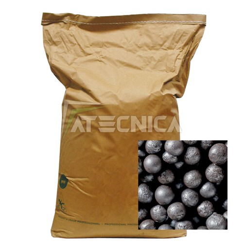 Sacco 25kg sfere acciaio - sacco, d'acciaio