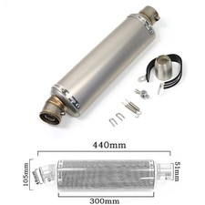 terminale scarico universale