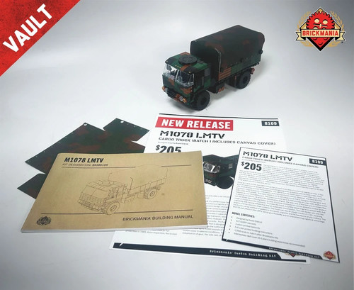 Brickmania m1078 lmtv vault - brickmania,