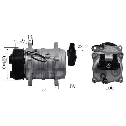 Compressore aria condizionata - aria,
