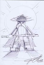 Tommy Andreasen Tavola Originale Disegno Signed Hand Drawn Art NINJAGO