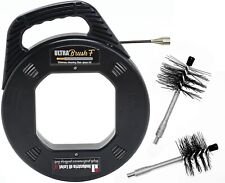 ULTRABrush,Nettoyage de la cheminée,Brosse ramoneur compatible avec tous les