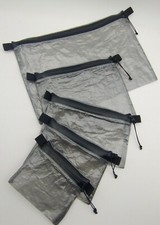 Wild Sky Gear 1 oz DCF Cuben Fibre custodia zip iperleggera 5 misure 5,5 g + dyneema