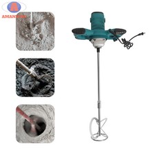 Betoniera elettrica portatile betoniera muro a secco malta trapano miscelatore portatile nuova