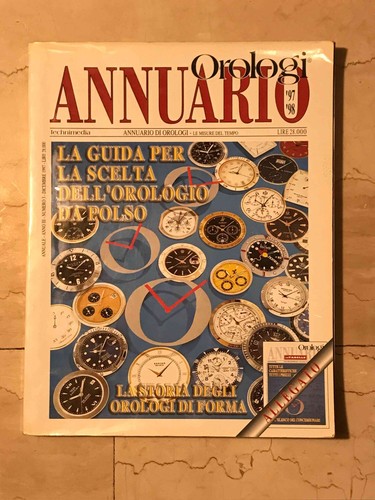 Annuario orologi misure - annuario,