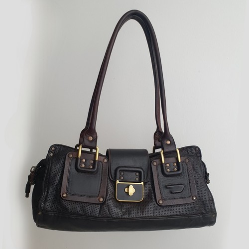 Vintage diesel leather - diesel, bag
