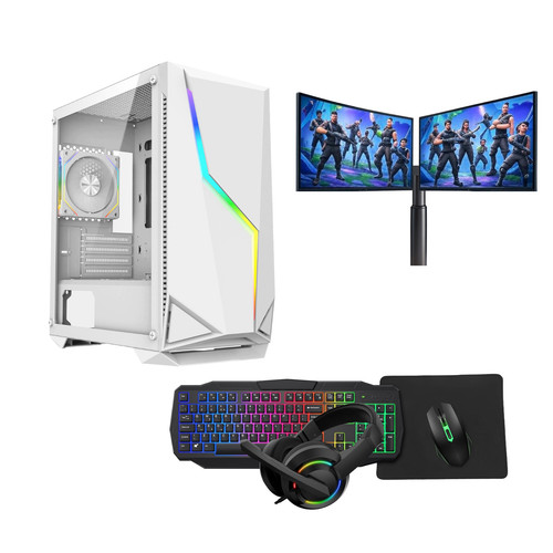 Monitor doppio schermo