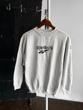 Felpa grigia uomo Reebok