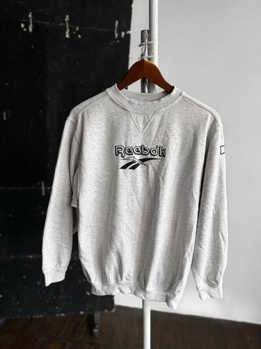 Felpa grigia uomo - , reebok