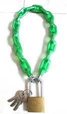 Catena 60cm lucchetto antifurto VIRO 3 chiavi moto scooter bicicletta effrazione