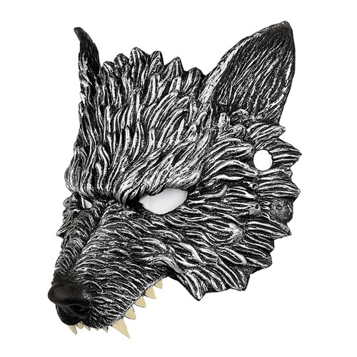 Costume lupo maschera - ,