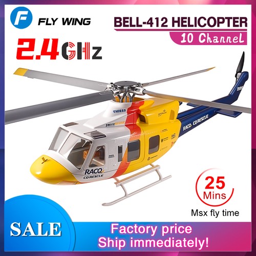 Flywing bell 412 elicottero - bell-412, rc