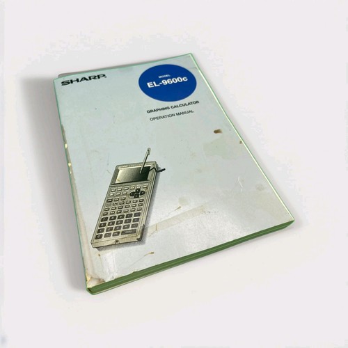 Sharp 9600c calcolatrice - el-9600c,