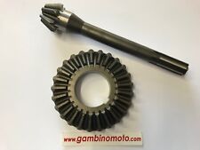 COPPIA CONICA MOTOZAPPA MAB FORMICA DENTI PIGNONE 7 DENTI CORONA 25