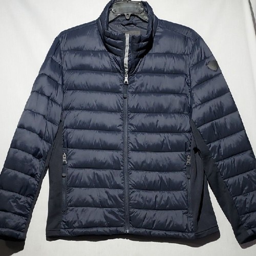 Giubbotto guess blu imbottito - guess,